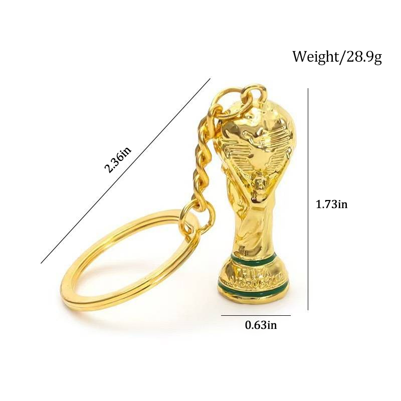 ⚽🏆 2026 FIFA World Cup FIFA Trophy & Ball Keychain