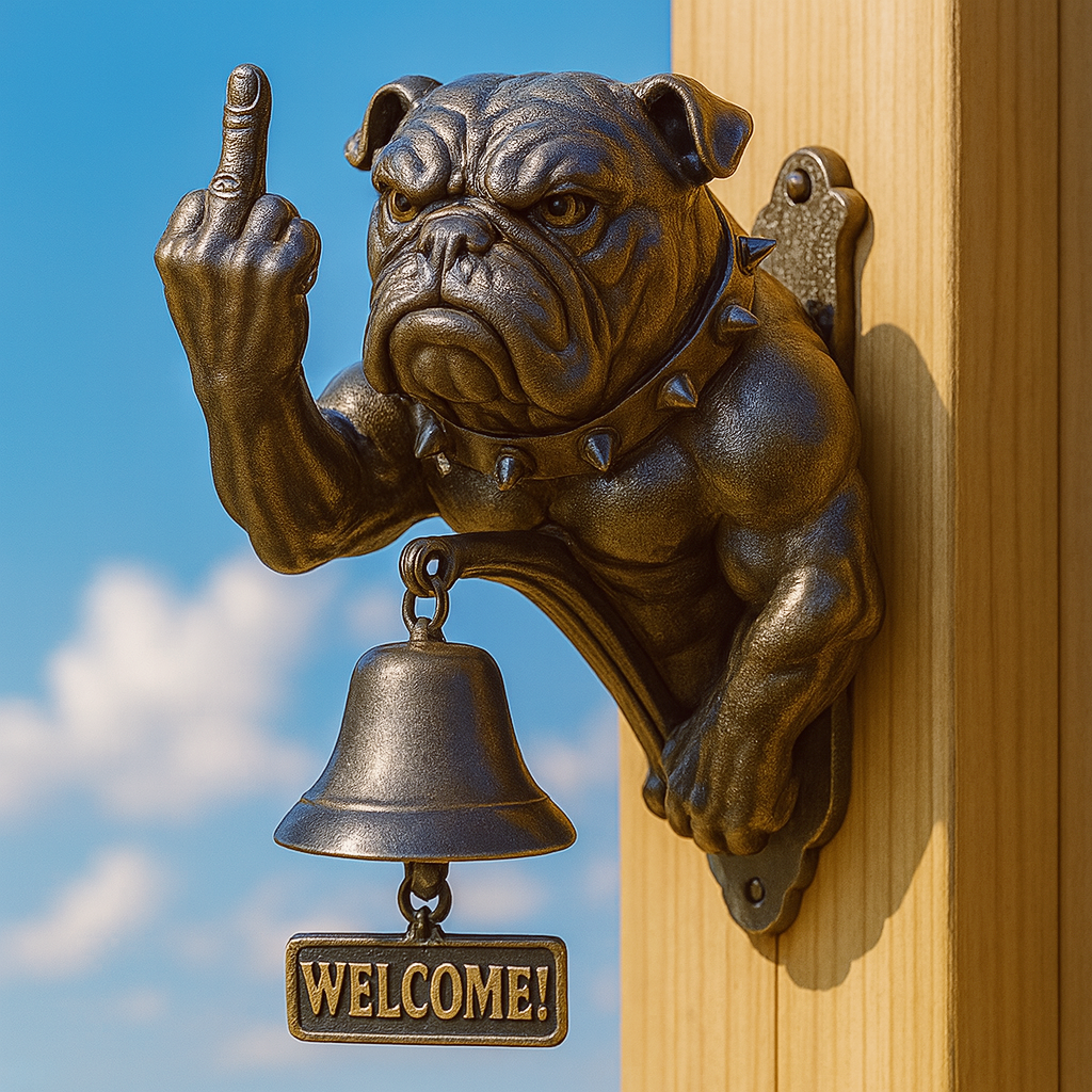 🏆2026 Spring Promotion 60% OFF🐶Funny Bulldog Doorbell🎁BUY 2 FREE SHIPPING