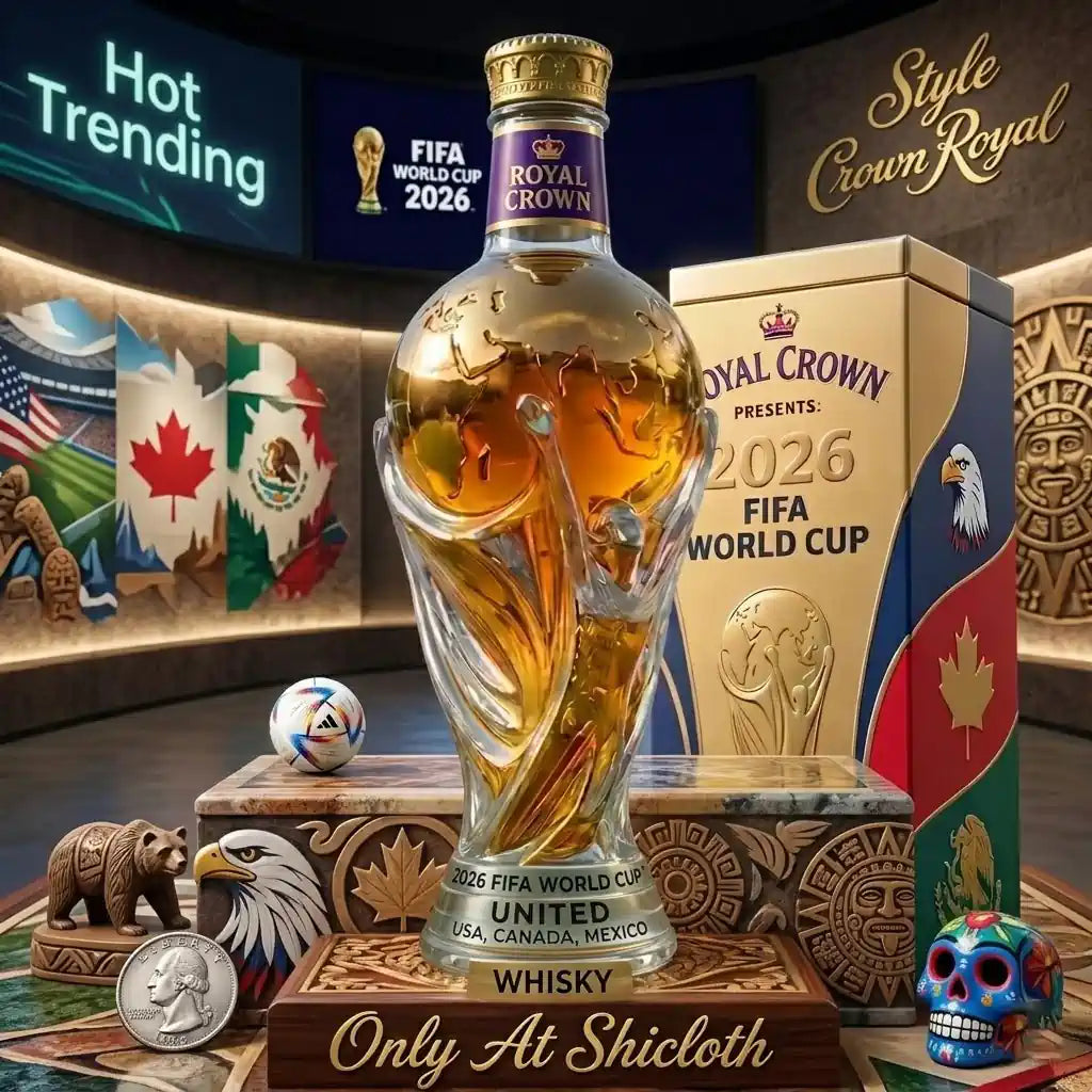 2026 FIFA World Cup Special Edition Whisky Bottle