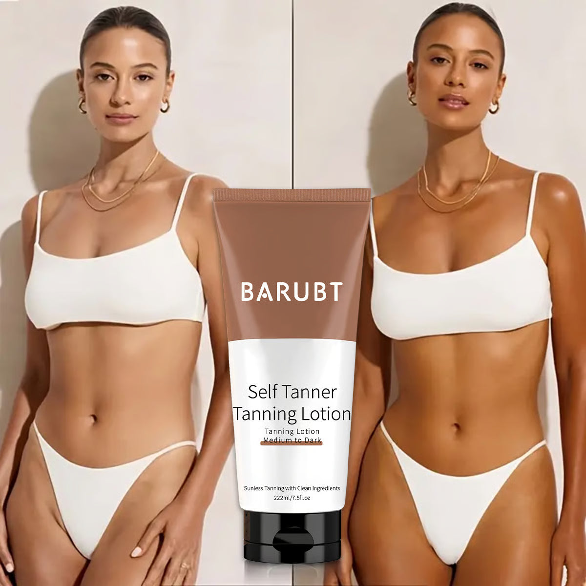 🌞 Get the Ultimate Sunless Glow✨ Beauty by Earth Self Tanner Lotion – For a Natural, Streak-Free Tan
