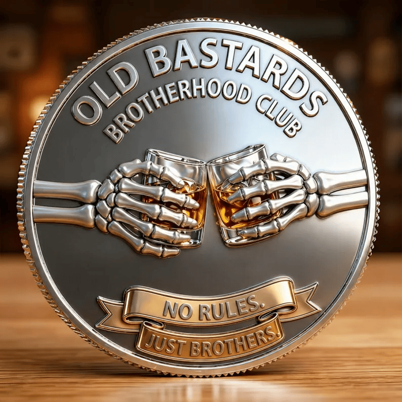 🎁Last Day 49% OFF - Brotherhood Lifetime Member Coin