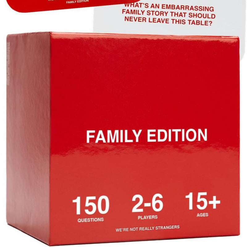 We're Not Really Strangers Kids Edition -  150 Conversation & Activity Cards for Kids, Adults, & Teens