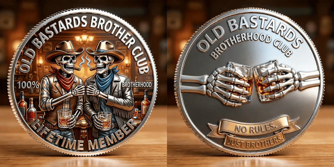 🎁Last Day 49% OFF - Brotherhood Lifetime Member Coin