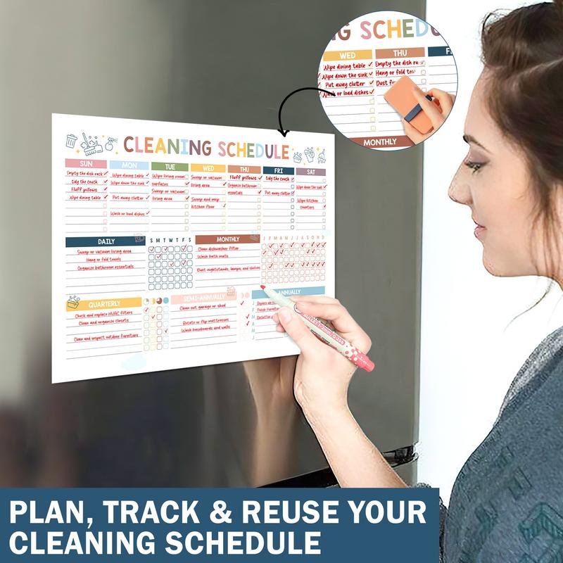 📕2026 ADHD Cleaning Planner — Designed for ADHD Minds