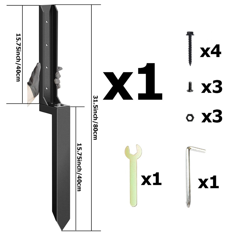 Factory direct sale ◼️ Heavy-duty fence post repair kit（Buy 2 Free Shipping）
